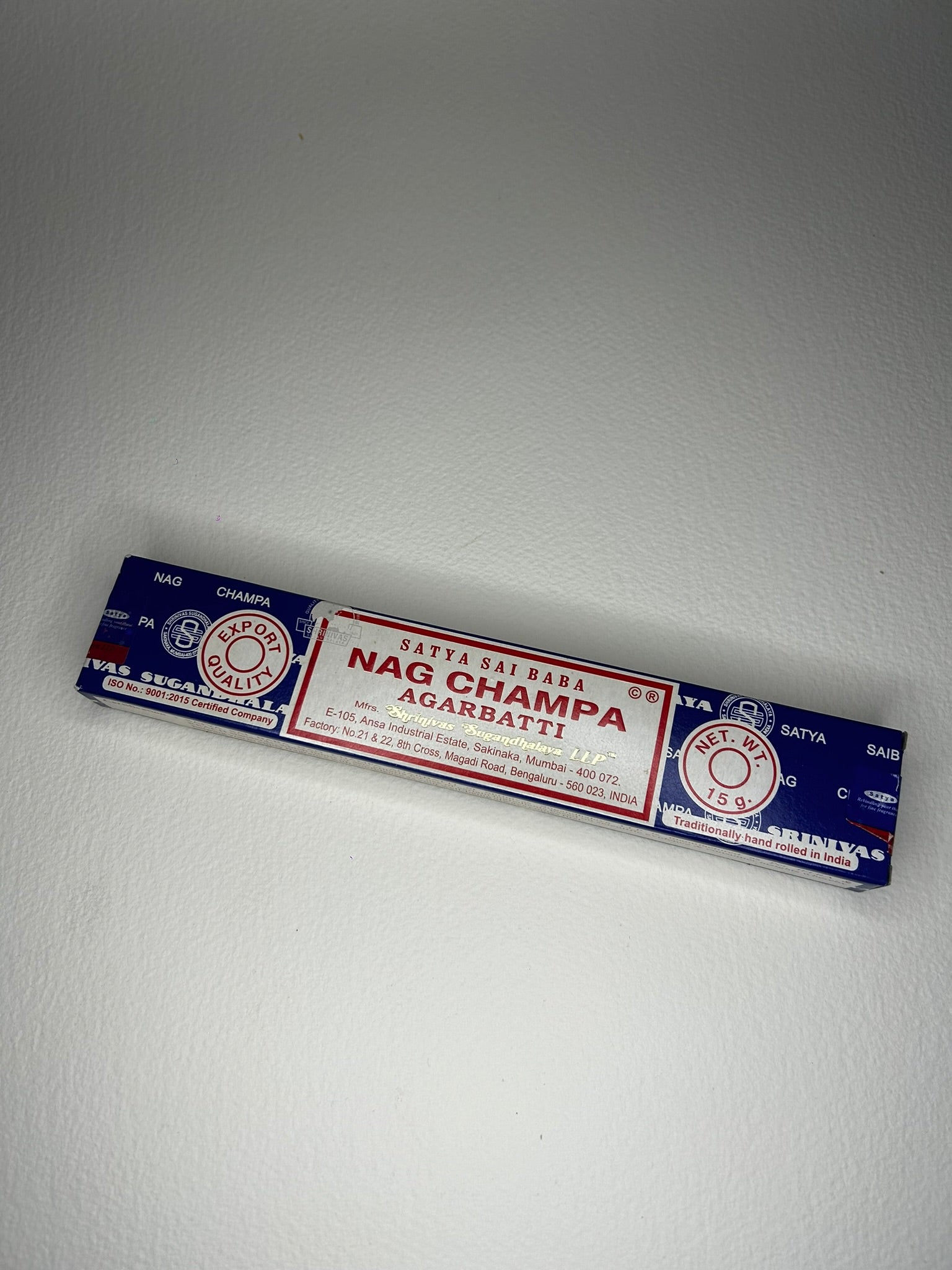 Nag Champa Incense 15g