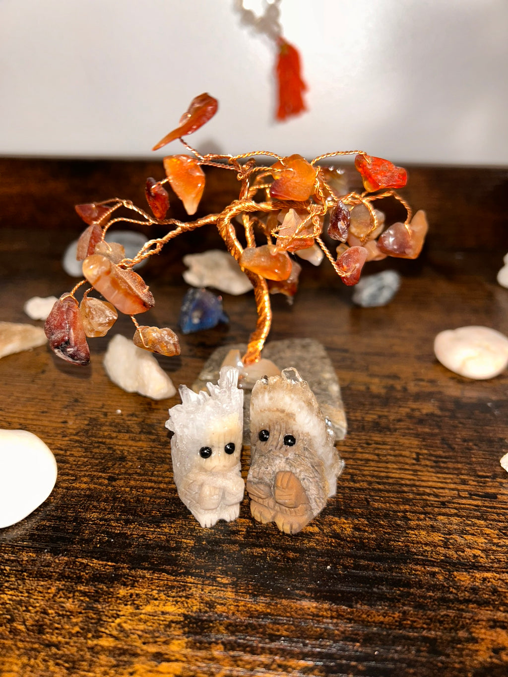 Crystal Porkupine Set