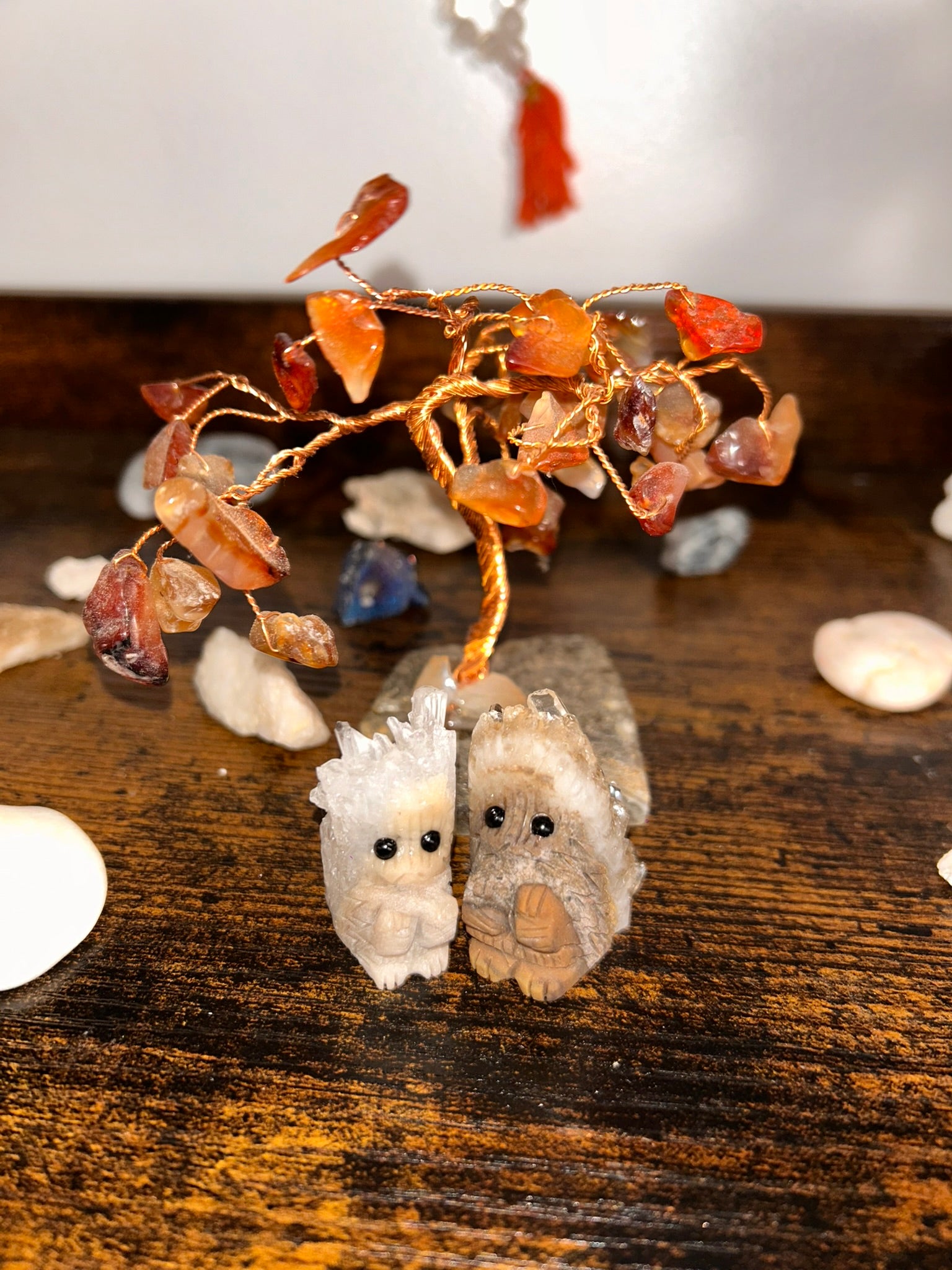 Crystal Porkupine Set